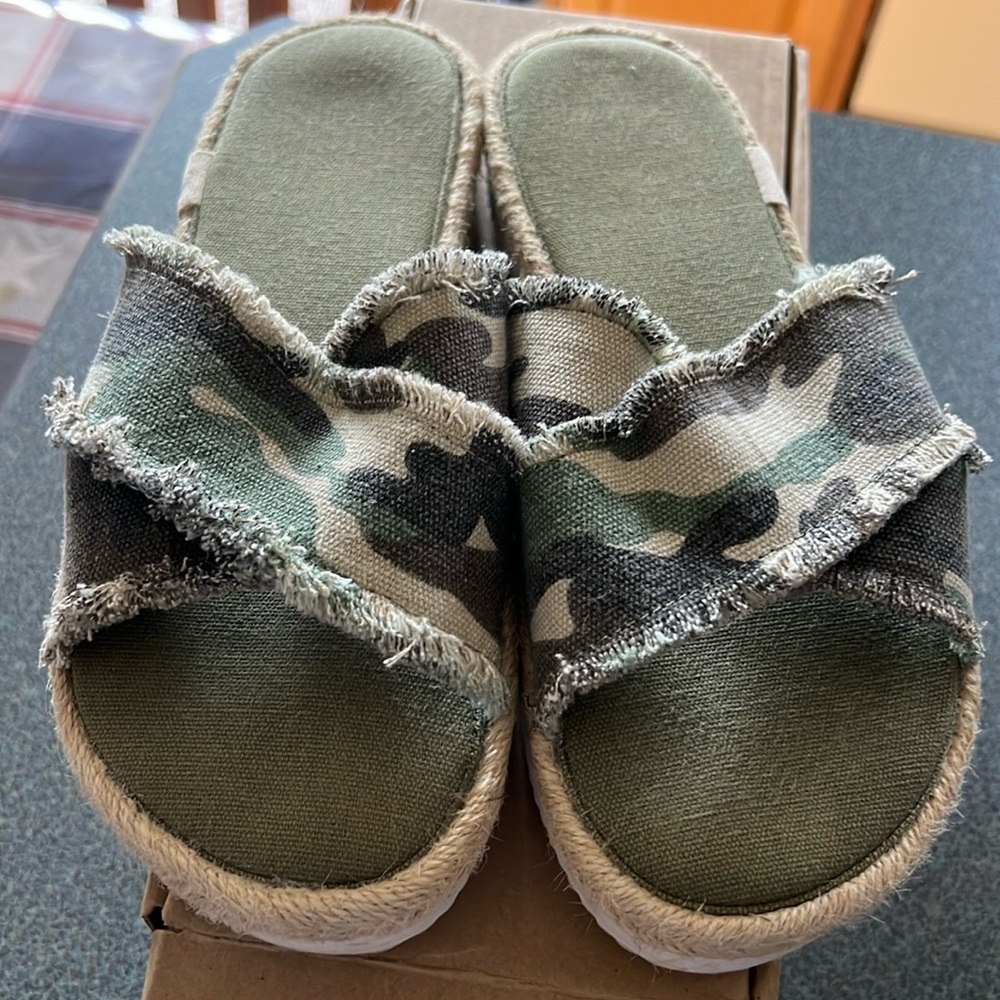Slip on sandals